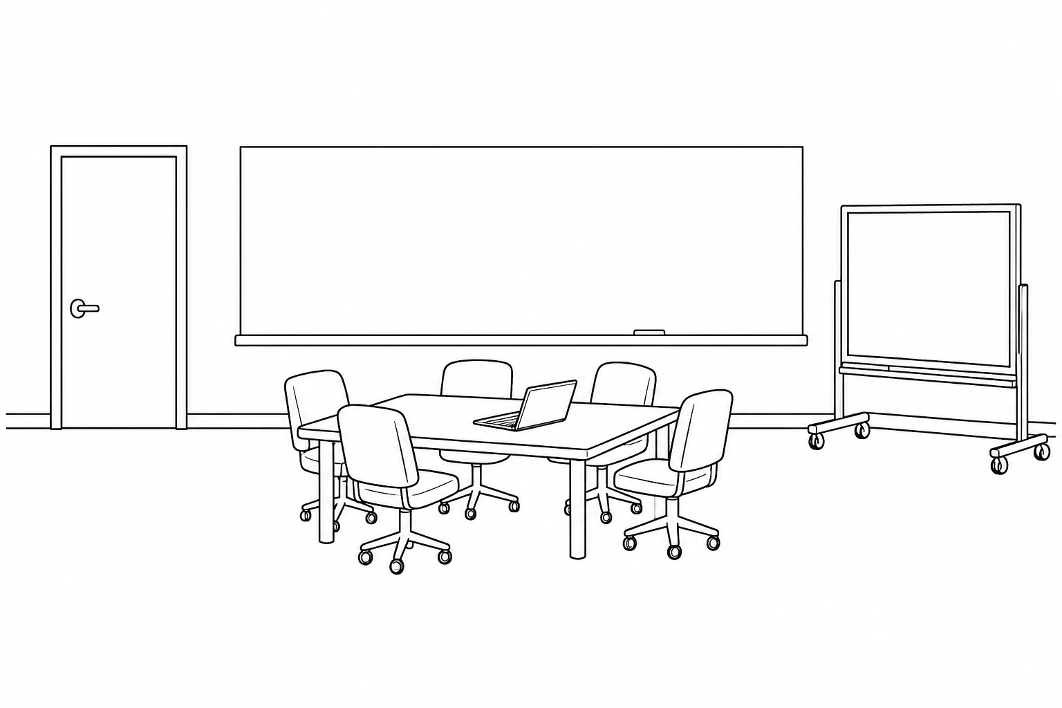 Whiteboard room